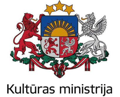 Kulturas ministrija logo